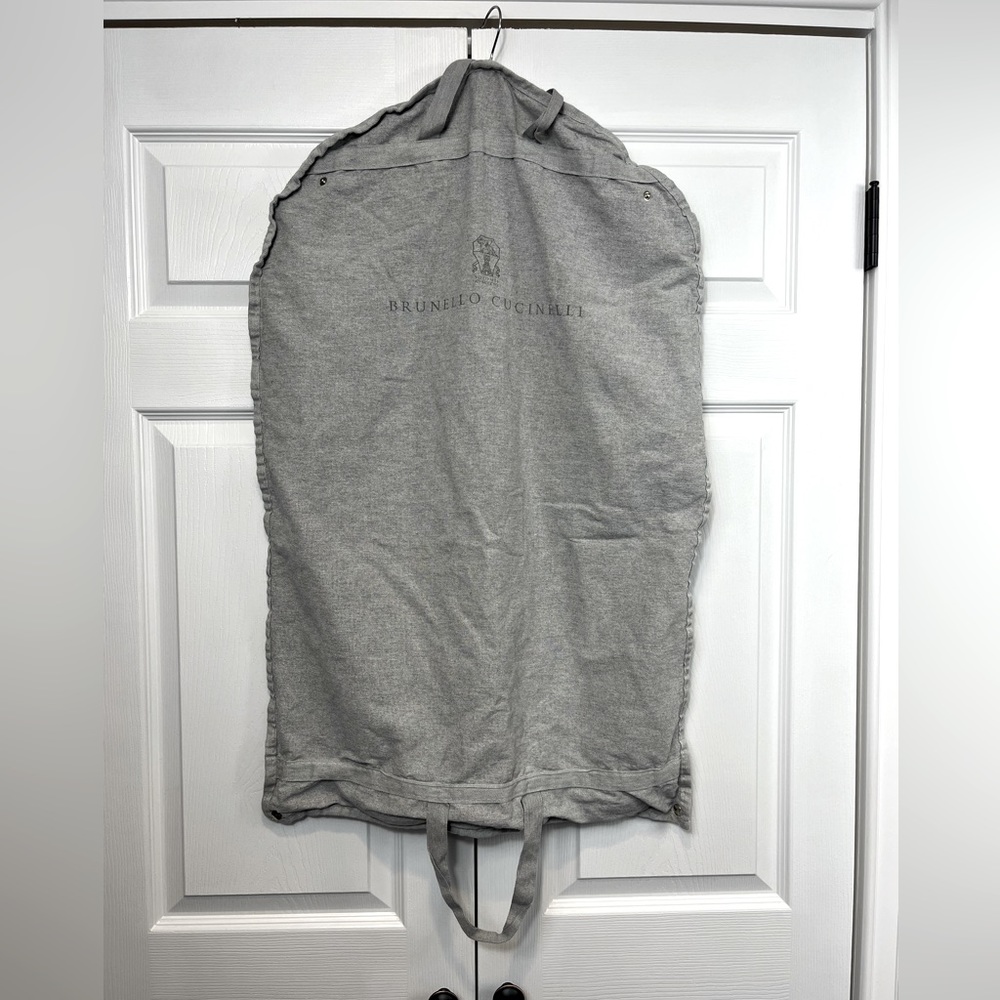 Brunello Cucinelli Fabric Garment Foldable Storage Bag